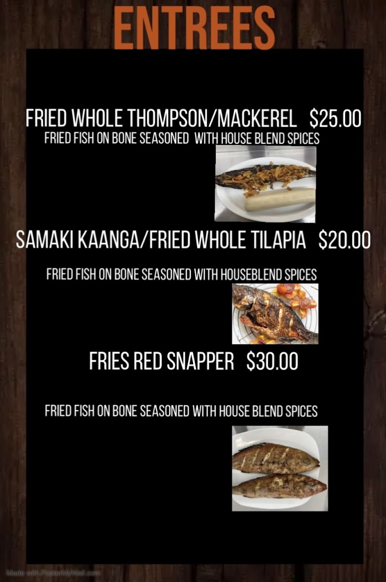 Menu - Kwetu African Cuisine photo 2